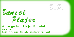 daniel plajer business card